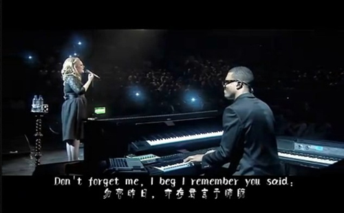 【泪时光】感人的歌曲《Someone Like You》文言文翻译演唱会现场版《另寻沧海》